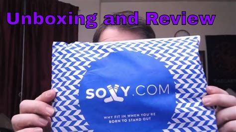 Soxy.com Unboxing and Review .